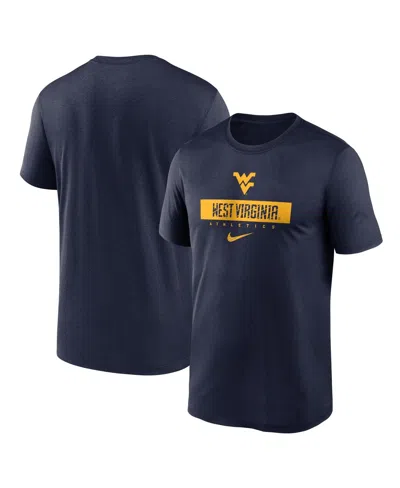 Nike Men's Navy West Virginia Mountaineers 2024 Sideline Legend Performance T-shirt