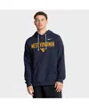 Nike Navy West Virginia Mountaineers 2025 Sideline Standard Issue Dri-fit Hoodie In Blue