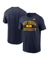 Nike Navy West Virginia Mountaineers Legacy Alma Mater T-shirt In Blue
