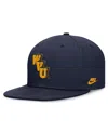 Nike Men's Navy West Virginia Mountaineers Legacy True Fitted Hat In Navy