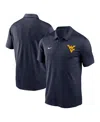 Nike Men's Navy West Virginia Mountaineers Primetime Evergreen Franchise Performance Polo Shirt In Navy