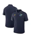 Nike Navy West Virginia Mountaineers Vault Victory Dri-fit Polo In Blue