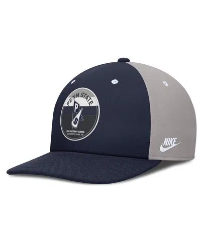Nike Penn State Athletic Prep Pro  Men's Dri-fit College Adjustable Hat In Blue