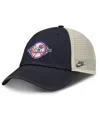 Nike Men's Navy/natural New York Yankees Cooperstown Collection Club Trucker Adjustable Hat In Navy,natural