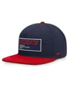 Nike Men's Navy/red Arizona Wildcats 2025 On-field Patch Pro Dri-fit Snapback Hat In Blue