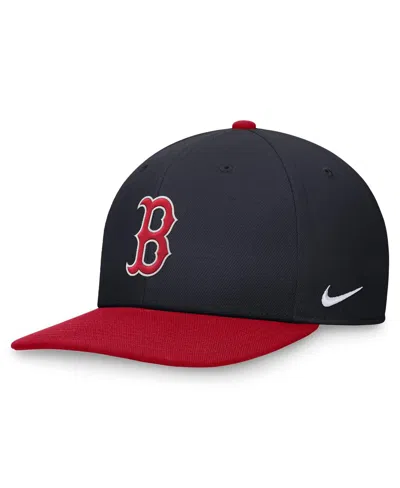 Nike Men's Navy/red Boston Red Sox Evergreen Two-tone Snapback Hat In Navy,red