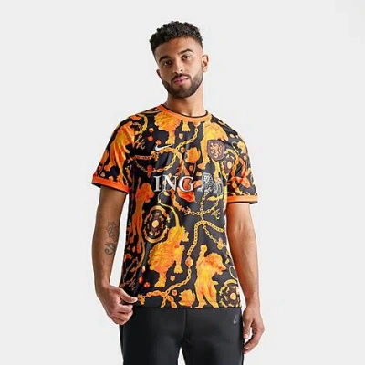 Nike Men's Netherlands Academy Pro Dri-fit Pre-match Soccer Jersey In Multi