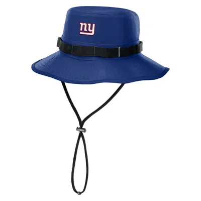 Nike Men's New York Giants Primetime Apex Boonie Nfl Dri-fit College Bucket Hat In Blue
