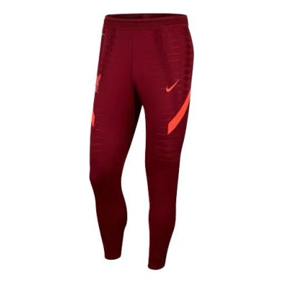 Nike Men's  21-22 Season Liverpool Player Edition Soccer/football Training Sports Pants/trousers/jogg In Burgundy