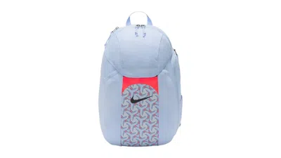 Pre-owned Nike Men's  Academy Team Backpack (30l) In Royal Tint/bright Crimson/black