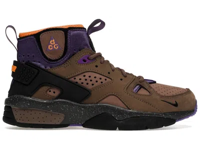 Pre-owned Nike Men's  Acg Air Mowabb Og Trails End Brown (2021) Sneakers In Trail End Brown/pitch/prism Violet