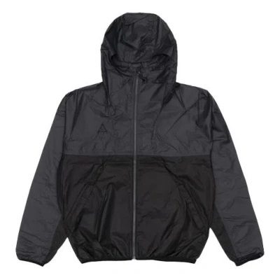 Nike Men's  Acg Casual Sports Hooded Jacket 'black Anthracite'