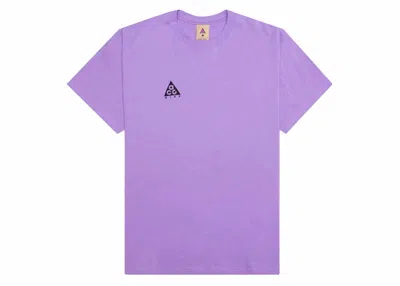 Pre-owned Nike Men's  Acg Logo T-shirt In Purple