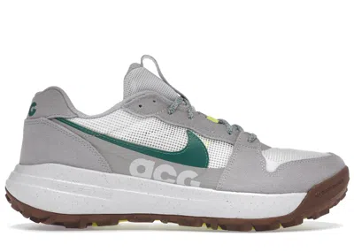 Pre-owned Nike Men's  Acg Lowcate Green Sneakers In Light Iron Ore/malachite/summit White