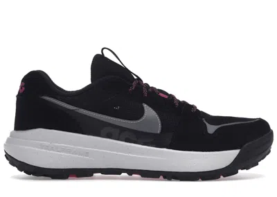 Pre-owned Nike Men's  Acg Lowcate Hyper Violet Sneakers In Black/cool Grey