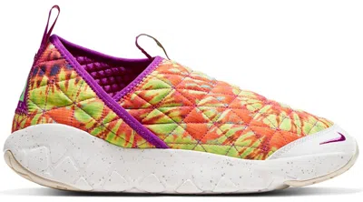 Pre-owned Nike Men's  Acg Moc 3.0 Tiedye Sneakers In Green Strike/vivid Purple In Multi