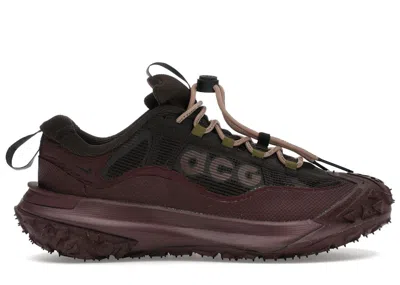 Pre-owned Nike Men's  Acg Mountain Fly 2 Low Goretex Black Sneakers In Velvet Brown/burgundy Crush/hemp In Multi