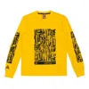 Nike Men's  Acg Outdoor Sports Printing Round Neck Pullover Yellow