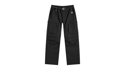 Pre-owned Nike Men's  Acg Smith Summit Cargo Pants In Black/anthracite/summit White