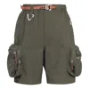Nike Snowgrass Cargo Shorts In Green
