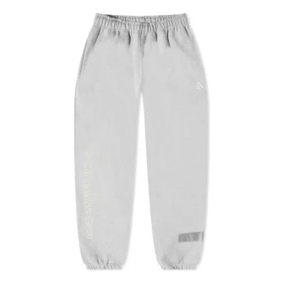 Nike Men's  Acg Ss22 Alphabet Embroidered Bundle Feet Sports Pants/trousers/joggers Gray