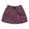 Nike Men's  Acg Wide Large Printing Shorts In Purple