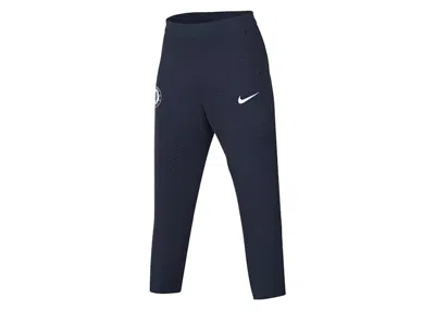 Pre-owned Nike Men's  Adv Chelsea F.c. Strike Drifit Sweatpants In Royal Blue