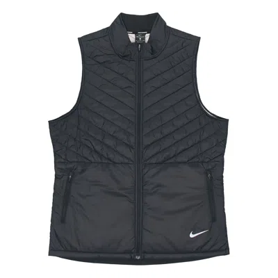 NIKE MEN'S NIKE AEROLAYER RUNNING BLACK VEST
