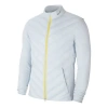 Nike Men's  Aeroloft Golf Sports Thermal Cotton Gray Jacket In Blue