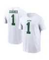 Nike Men's  Ahmad Sauce Gardner White New York Jets Legacy Player Name And Number T-shirt In White