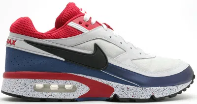 Pre-owned Nike Men's  Air Classic Bw Paris Saint Germain Sneakers In Neutral Grey/black/rapid In Multi