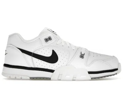 Pre-owned Nike Men's  Air Cross Trainer Low Sneakers In White/black/off Noir