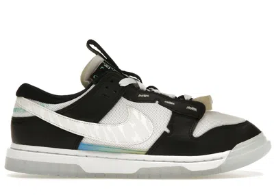 Pre-owned Nike Men's  Air Dunk Jumbo Unlock Your Space Panda Sneakers In White/ice Blue