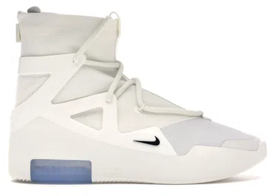 Pre-owned Nike Men's  Air Fear Of God 1 Sneakers In Sail/black