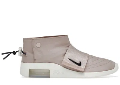 Pre-owned Nike Men's  Air Fear Of God Moccasin Sneakers In Particle Beige/sail/black