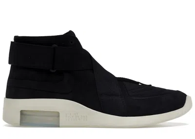 Pre-owned Nike Men's  Air Fear Of God Raid Sneakers In Black/fossil