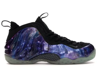 Pre-owned Nike Men's  Air Foamposite One Nrg Galaxy (2012) Sneakers In Obsidian/anthracite/black