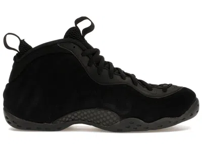 Pre-owned Nike Men's  Air Foamposite One Suede Sneakers In Black/anthracite