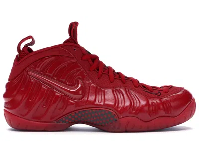 Pre-owned Nike Men's  Air Foamposite Pro Red October Sneakers In Gym Red/black In Multi