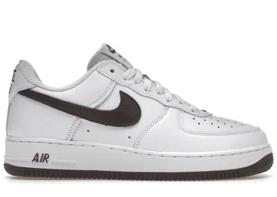 Pre-owned Nike Men's  Air Force 1 '07 Low Of The Month (2022) Sneakers In White/chocolate/metallic Gold In Multi