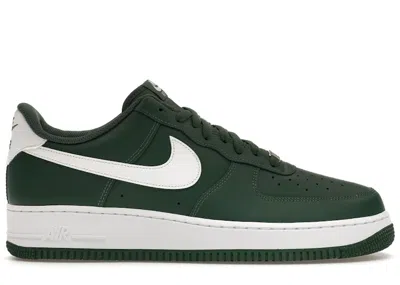 Pre-owned Nike Men's  Air Force 1 '07 Sneakers In Fir/white In Multi