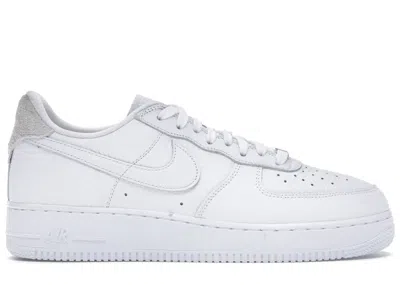 Pre-owned Nike Men's  Air Force 1 Craft Sneakers In Summit In White/summit White