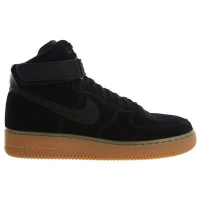 Pre-owned Nike Men's  Air Force 1 High '07 Lv8 Suede Gum Medium Brown Sneakers In Black/gum Med Brown In Multi