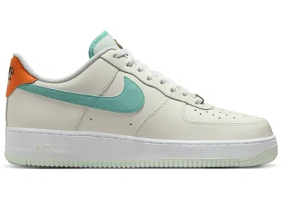 Pre-owned Nike Men's  Air Force 1 Low '07 Be The One Sneakers In Sail/white/barely Green In Multi