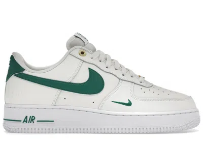 Pre-owned Nike Men's  Air Force 1 Low '07 Lv8 40th Anniversary Sneakers In Sail/malachite/white