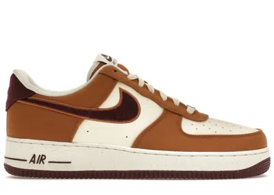 Pre-owned Nike Men's  Air Force 1 Low '07 Lv8 Notebook Doodle Pack Sneakers In Light British Tan/coconut Milk/g In Multi
