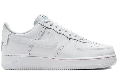 Pre-owned Nike Men's  Air Force 1 Low '07 Lv8 The Masters Back 9 Collection Sneakers In White/medium Soft Pink