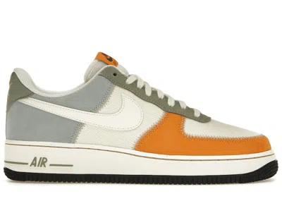 Pre-owned Nike Men's  Air Force 1 Low '07 Pale Ivory Sneakers In Light Pumice/dark Stucco/monarch In Multi