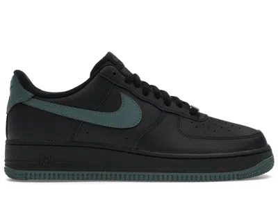 Pre-owned Nike Men's  Air Force 1 Low '07 Sneakers In Black/vintage Green In Multi