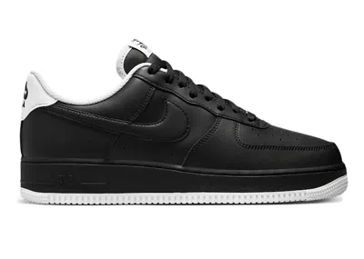 Pre-owned Nike Men's  Air Force 1 Low '07 Sole Sneakers In Black/white